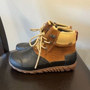 BOGS® bloom rebound neo-tech Classic Casual Rain Boots Rubber, neoprene, Leather